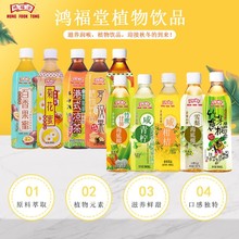 包邮批发鸿福堂水果饮品香港品牌500毫升10种口味任意选
