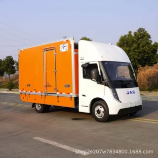 江淮坤鹏纯电动冷藏车 4.2米新能源冷链保温运输车 厂家直供