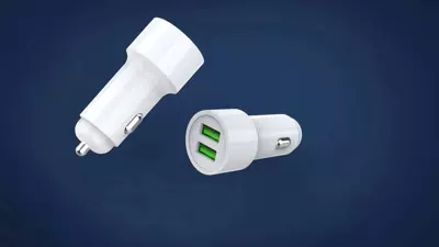 Car phone holder – Mobile Phone Holder - white-car-charging-head