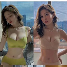 新款2310#半杯内衣女士小胸聚拢显大无钢圈收副乳无痕文胸批发