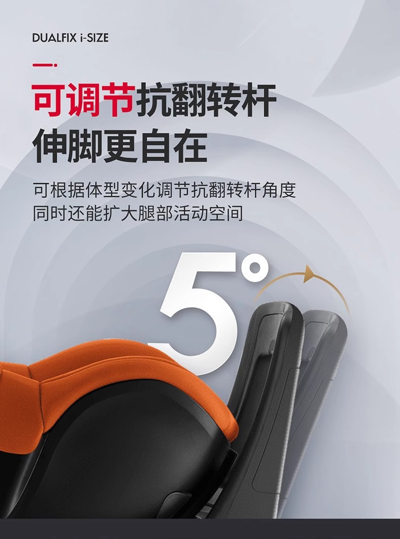 Car safety seat child seat isize double-sided knight Pro360 rotating car newborn 0-4 years old