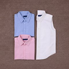 RLラフ【オックスフォード生地ノースリーブシャツ】天井 | スキャン可能 | 1色1サイズ | 卸売ドロップシッピング | XIAOPAOLIAO