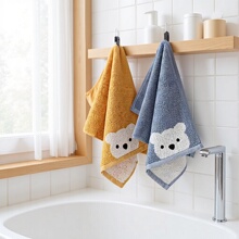 金号正品纯棉毛巾家用儿童生活用品童巾吸水强透气性好柔软不掉毛