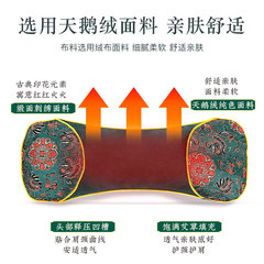 Electric heating bone pillow mugwort pillow cervical pillow neck pillow home sleep same style velvet pillow core 