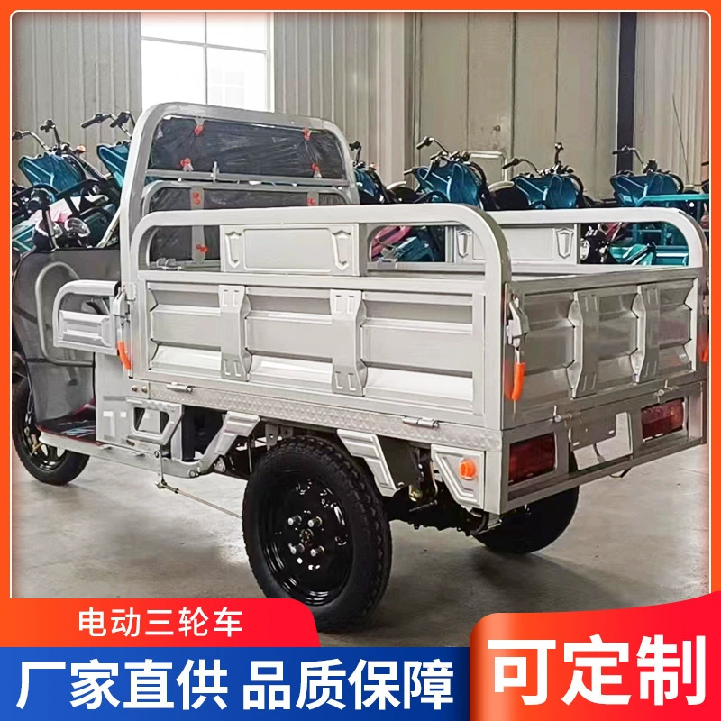Fabricante de suministro de triciclo eléctrico con cubierta de marca triciclo eléctrico