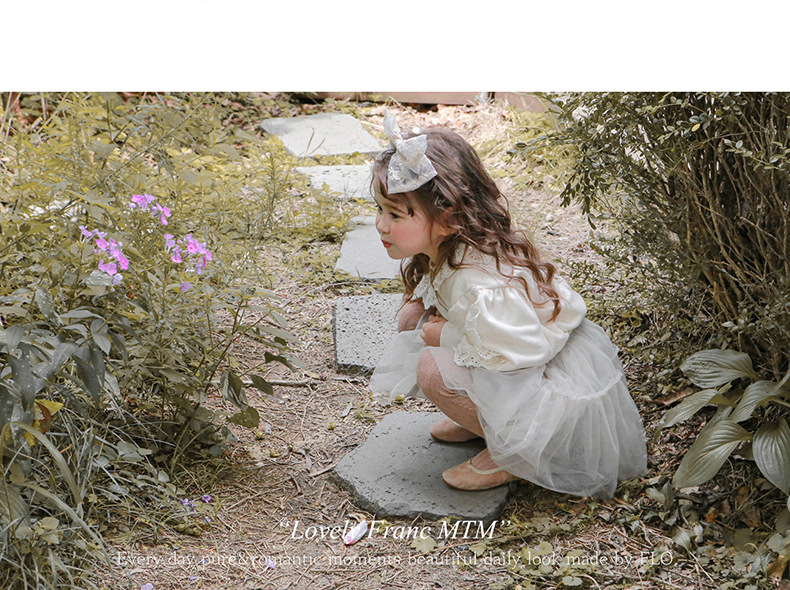 Kinderkleidung Kinder Mädchen Spitze Lose Pullover Langarm Hoodie_voghion.com