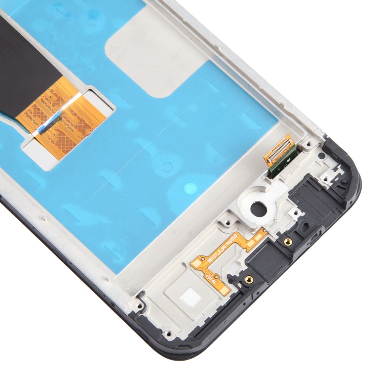 Para T-Mobile REVVL 6X Pro 5G LCD Touch Assembly con marco (color: negro)