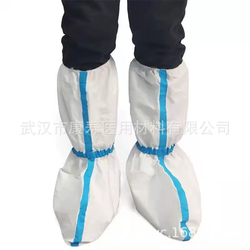 Одноразовая многослойная дышащая пленка для обуви, экспортная двойная сертифицированная Нетканая пленка, изолирующая Крышка для обуви