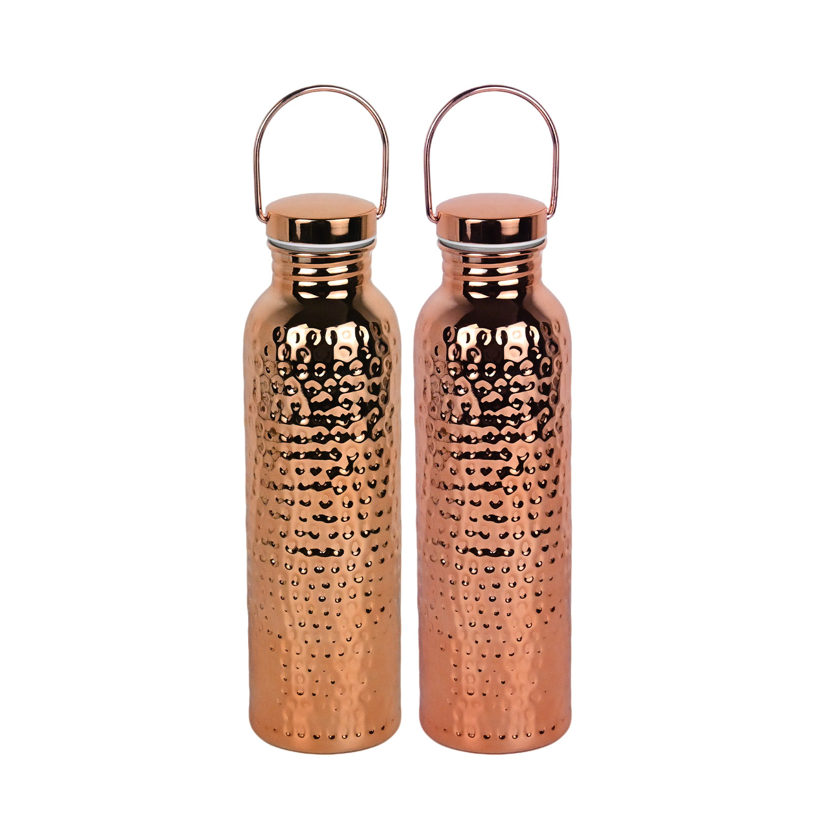 martillo de acero inoxidable hervidor deportivo transfronterizo explosivo portátil al aire libre portátil con taza de cobre galvanizado