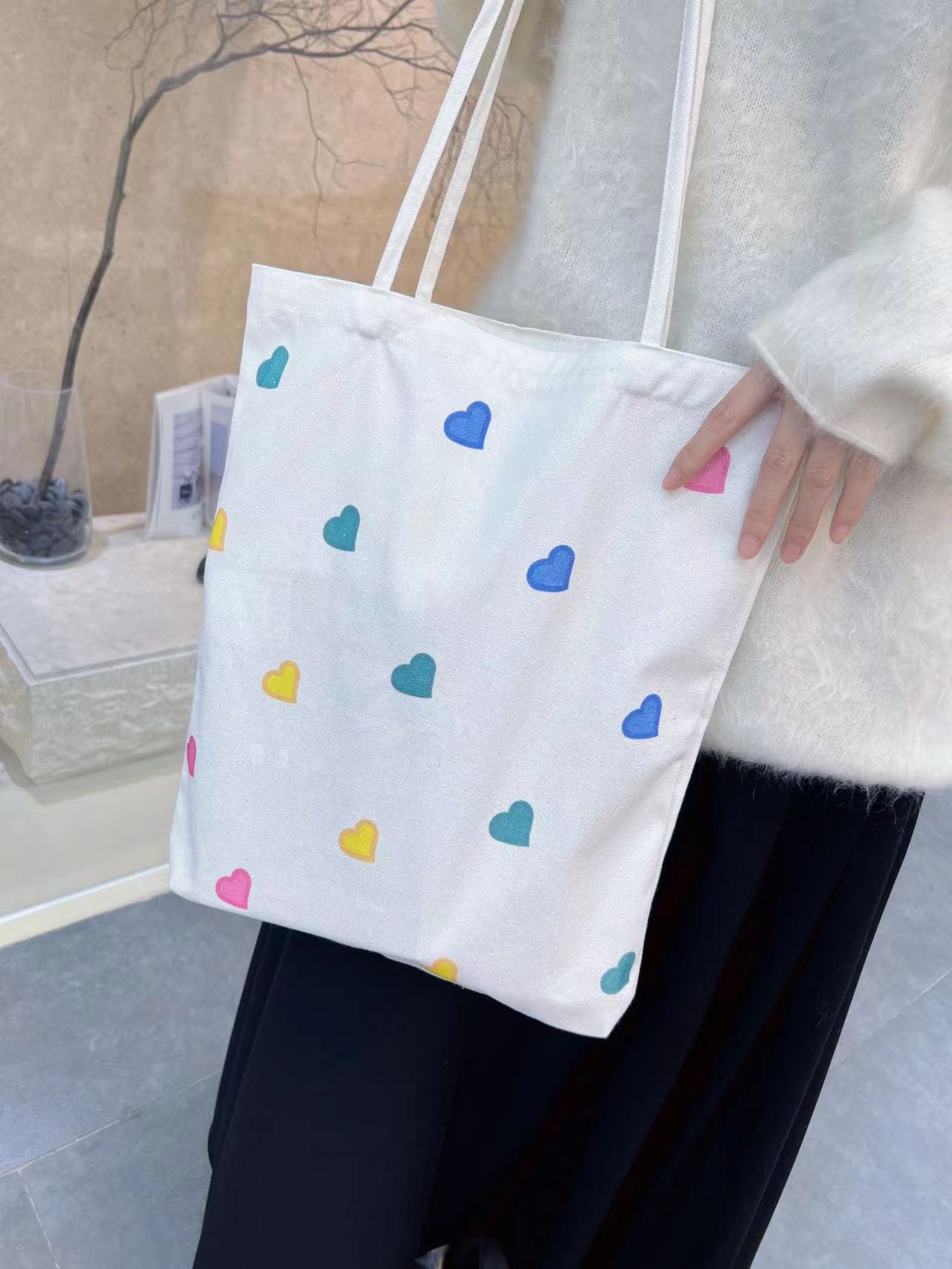 Ventas Directas de fábrica Nueva bolsa de lona bolso de hombro de gran capacidad bolso de mano Estudiante Libro de clase bolsa de mensajero