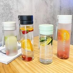 簡約水瓶耐高溫食品級水杯夏季男女學生塑料高顏值防摔大容量杯子