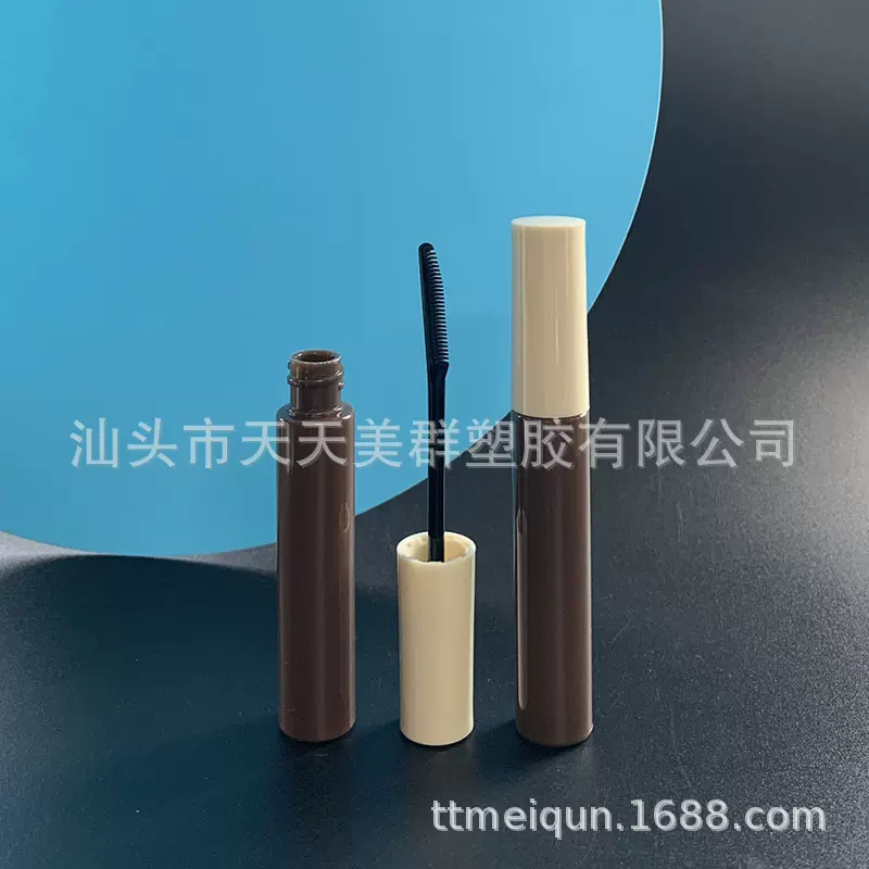 供多多批发拼染眉膏管制发际线胎毛碎发整理一体美妆日化吹瓶包材
