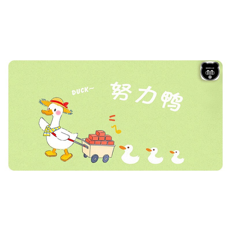 加热鼠标垫卡通大号发热垫暖手办公室电脑桌面发热垫写作业暖手垫|undefined