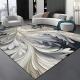 Crystal Velvet Minimalist Carpet Living Room Simple Carpet Line Floor Mat Coffee Table Sofa Mat Bedroom Study Mat Absorbent