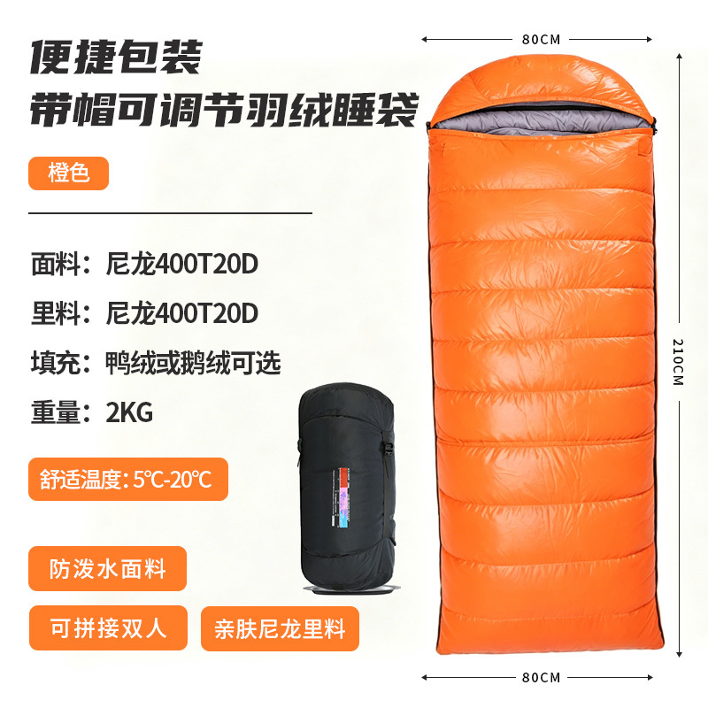 주황색