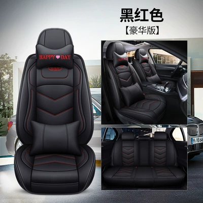 cover new seat cover fully enclosed Modelə uyğun (Original) oturacaq örtükləri - deluxe-edition-black-and-red-other