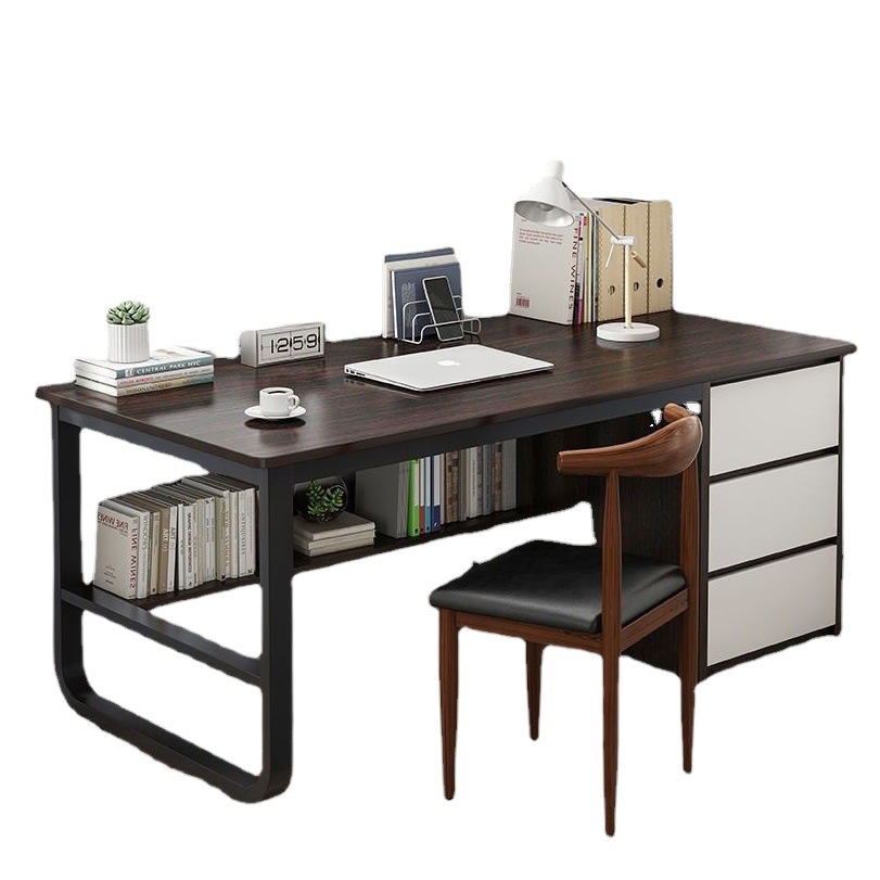 Escritorio escritorio de la computadora escritorio simple hogar estudiante escritorio con cajón dormitorio escritorio mesa de almacenamiento de oficina
