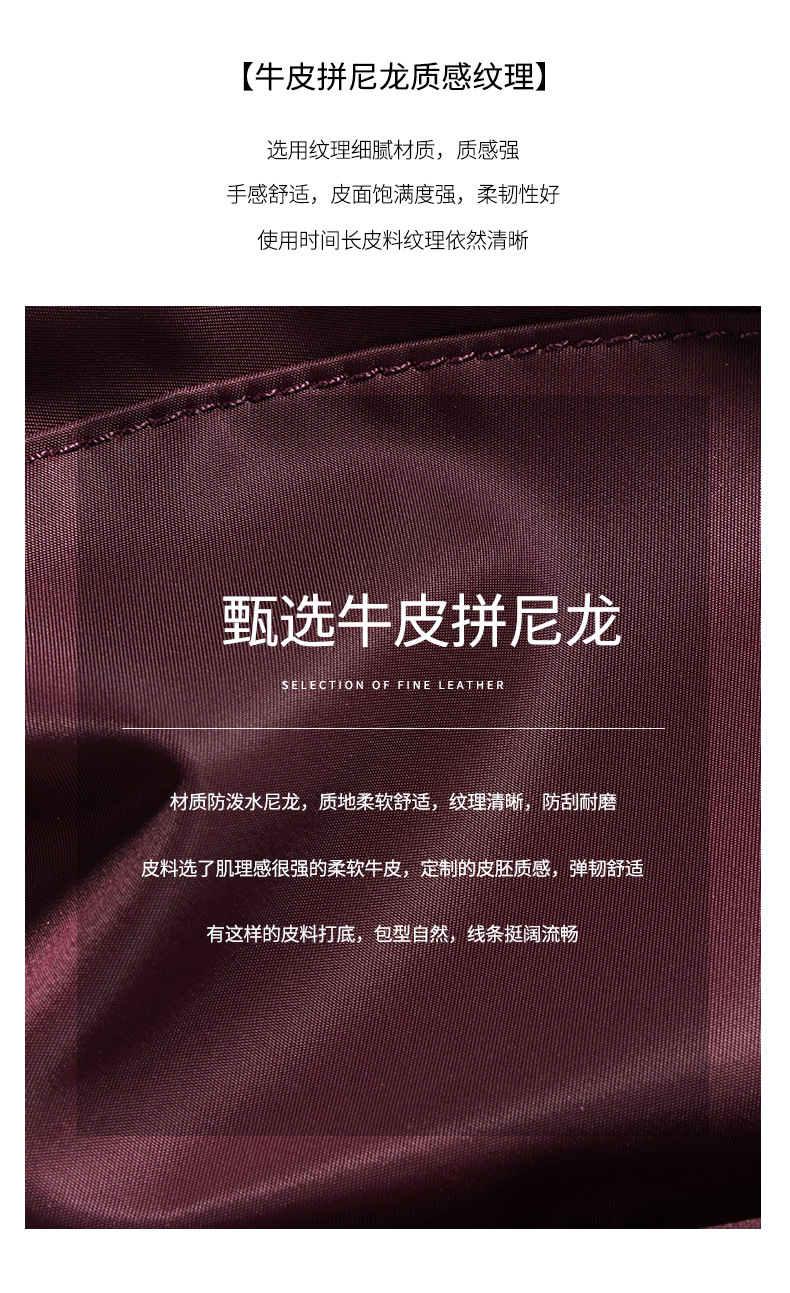 Title 3, Mochila Casual Feminina de Couro Bovino e Nylon...