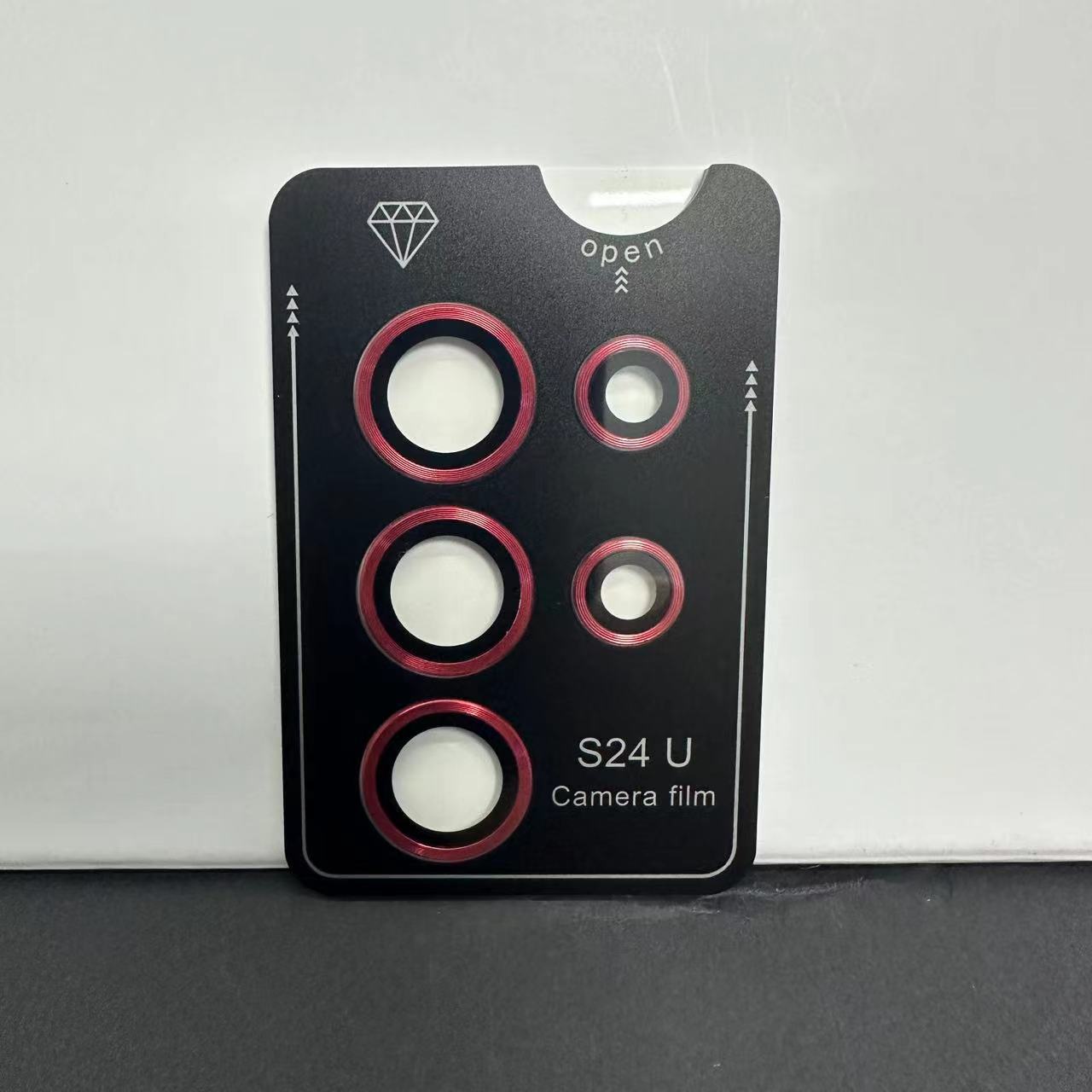 Adecuado para Samsung S24 película de la lente s24ultra con placa base de posicionamiento Eagle anillo de protección para los ojos s24plus Cámara