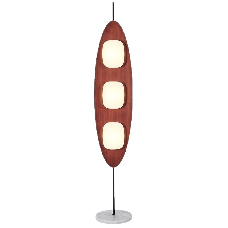 Lámpara de pie Grand View Garden, estilo vintage, para sala de estar, sofá, dormitorio, lámpara de pie de alta gama con diseño de velero, lámpara Zhongshan L535 image 5