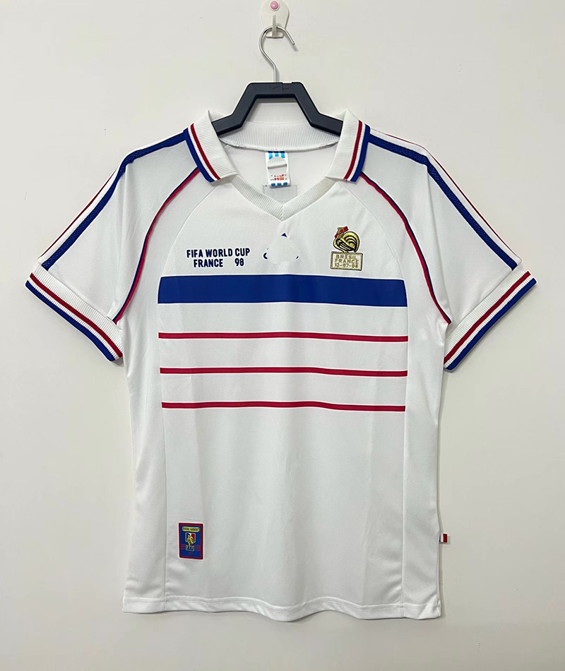 Camiseta retro clásica de la selección de la Copa del Mundo Argentina Brasil Francia Holanda Inglaterra Beckham manga corta