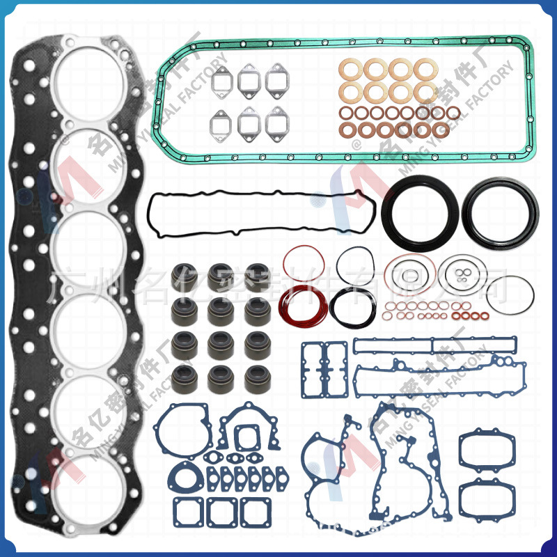 apply Mitsubishi engine Repair Kit Overhaul package 6D15 ME999219 diesel oil Mitsubishi Cylinder head gasket