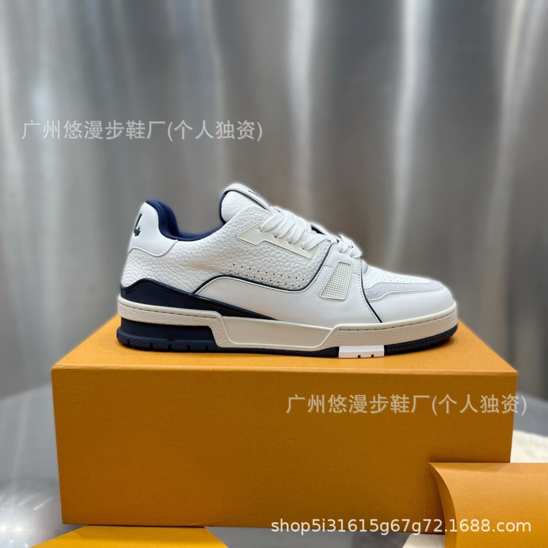 Zapatos Lujia, versión Guangzhou, zapatillas deportivas con estampado vaquero, suela gruesa, unisex, casuales, versátiles y modernas.
