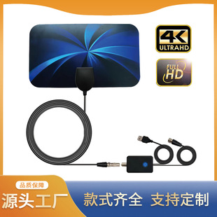 Cross-border hot European and American indoor digital TV antenna ground wave antenna mini hdtv antenna DVB- t2 days