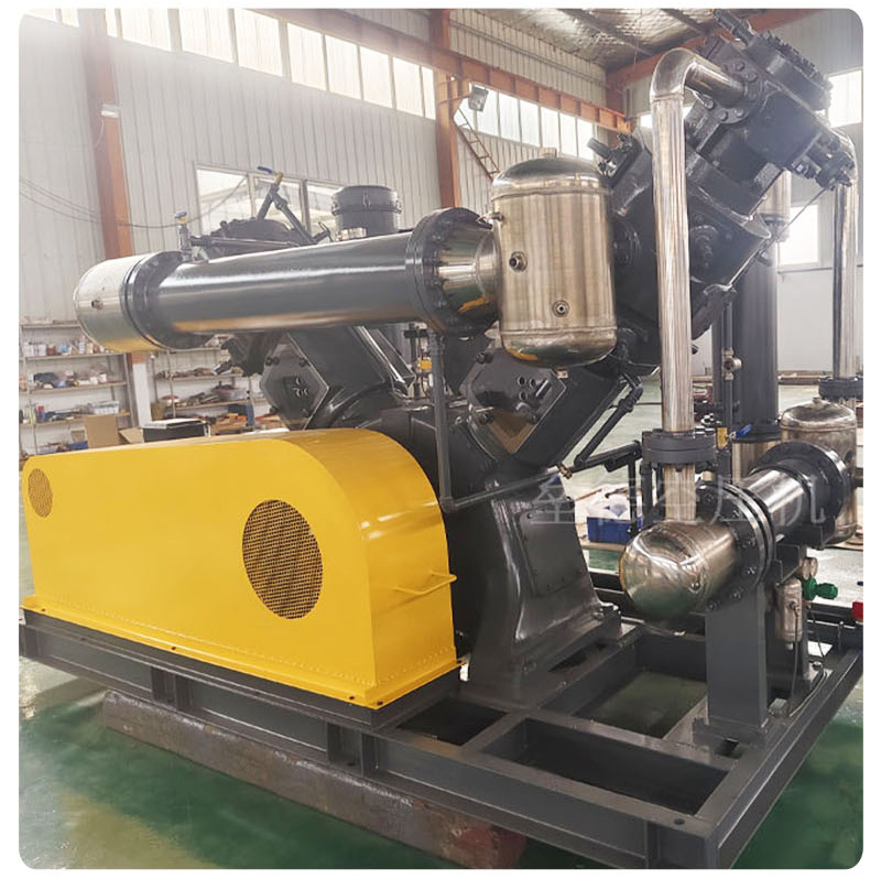 PET bottle blowing oil-free high-pressure piston compressor, food and beverage bottle continuous operation high-pressure blowing air compressor