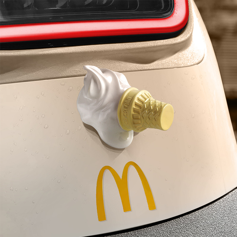 Electric car for ice cream for auto