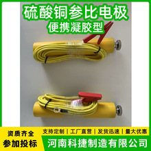 ��عܵ�����������ͭ�αȵ缫CUS04��������Яʽ�αȵ缫