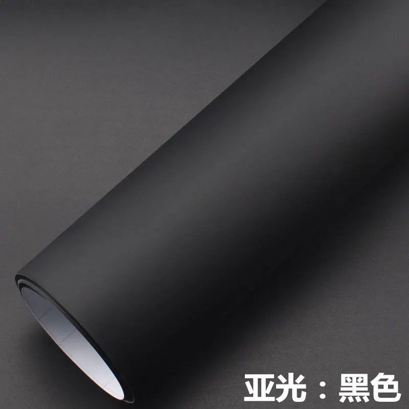汽车贴膜改色自贴磨砂亮光黑全车膜车顶后视镜内饰AB中柱贴纸改装|undefined