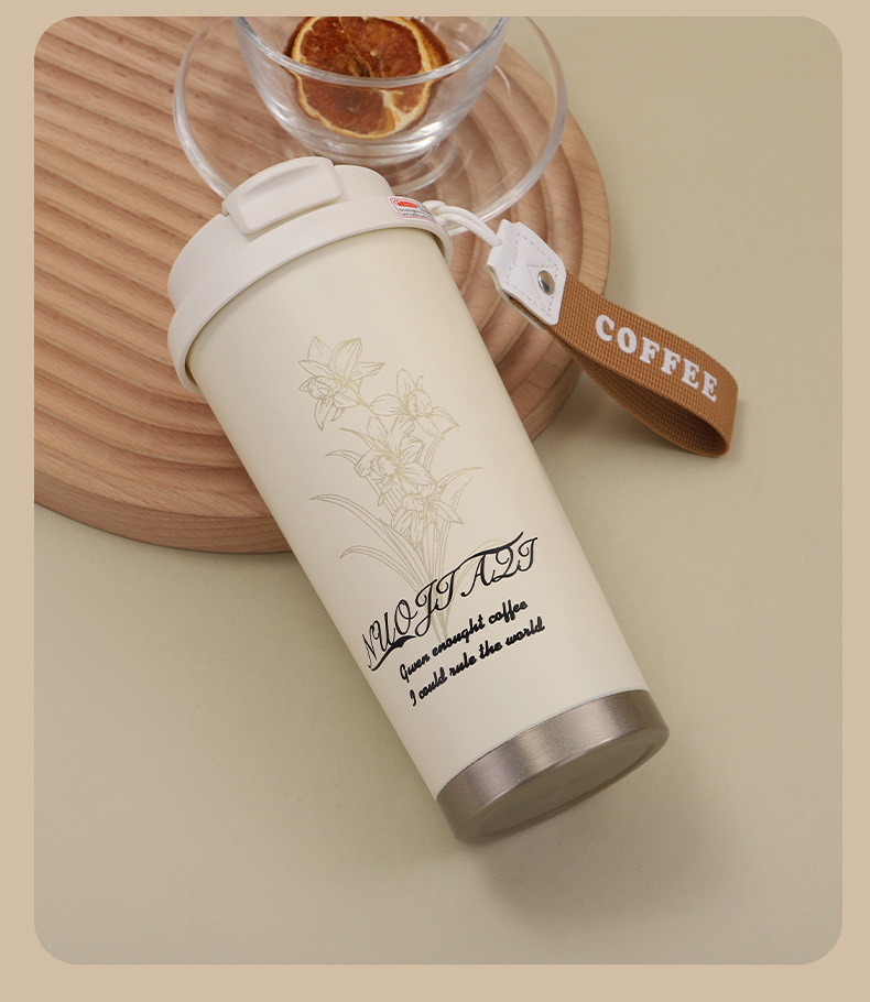 Insulated Stainless Steel Water Bottle With Ceramic Lining_voghion.com