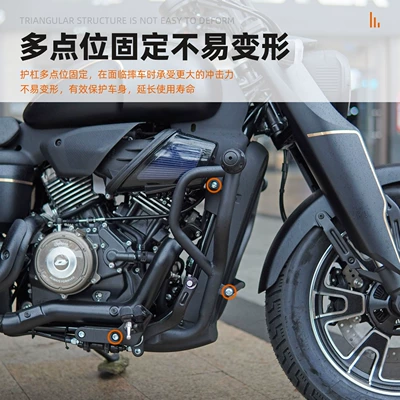 Canvas Side Bag Tail Bag: Motorcycle bumper