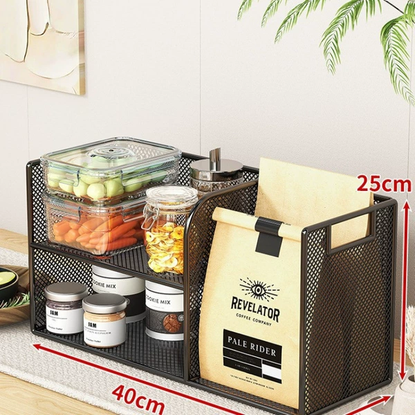 【Two-layer large size】Black frame grid model₲