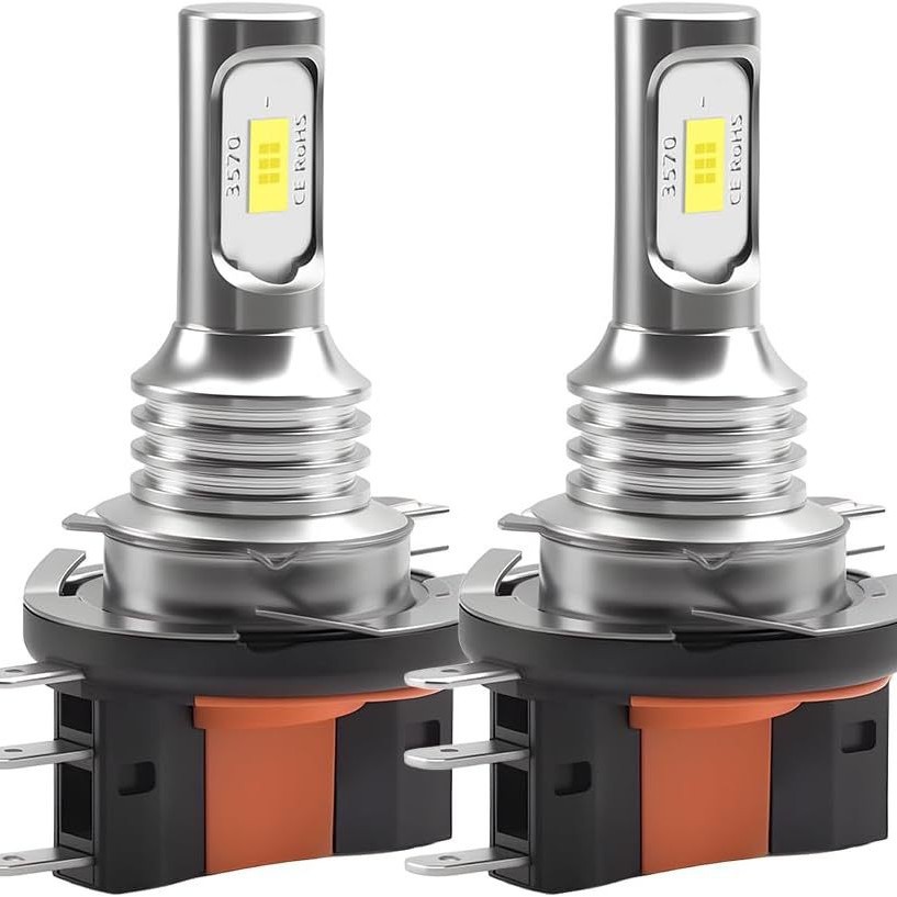 80W de alto brillo led 3570 lámpara de automóvil H15 lámpara de niebla H15 lámpara de niebla delantera de automóvil luz transfronteriza
