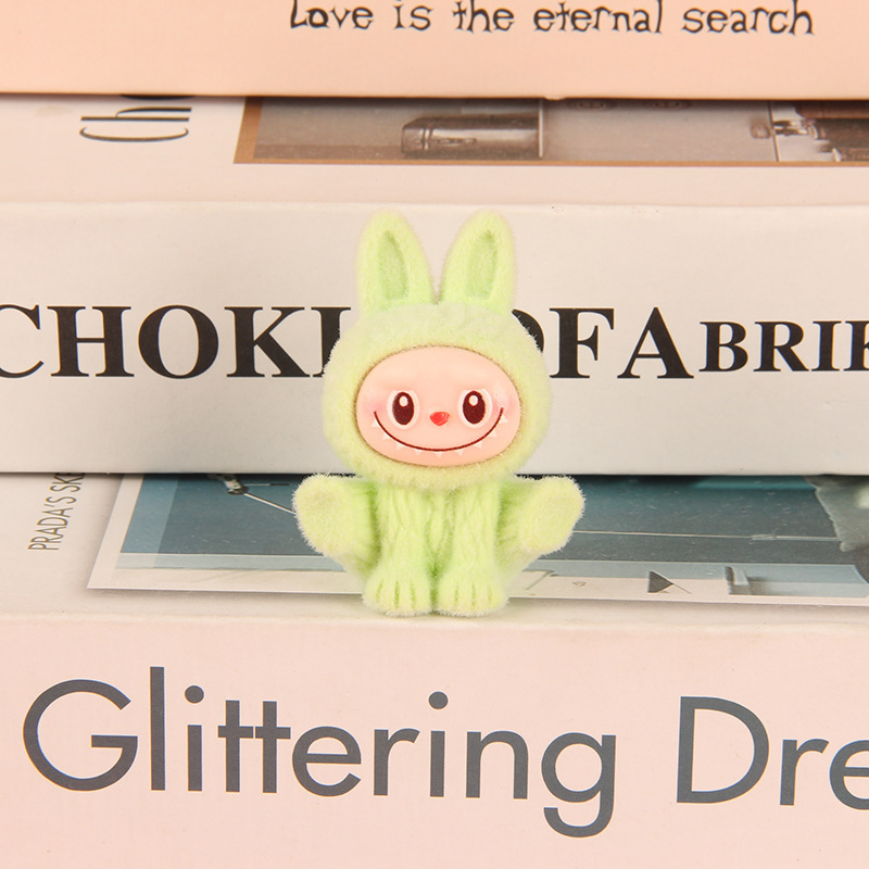 かわいいトレンディな植毛ラブ布羊の装飾品樹脂 diy ジュエリーアクセサリー人形マイクロ風景小さな装飾品ギフト|undefined