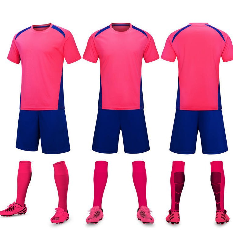 Suit de fútbol camiseta de hombre verano adulto niño juego de mangas cortas ropa de entrenamiento de secado rápido se puede imprimir bordado 6097