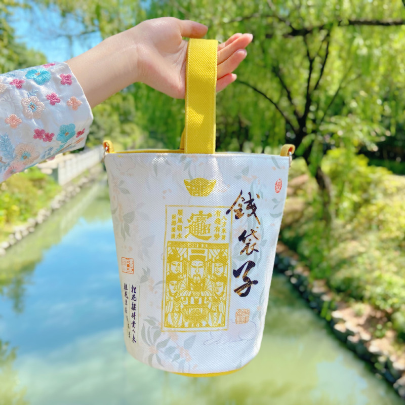 东魅富桂有钱花桂花季钱袋子富桂玉兔原创设计包包秋季上新帆布包|undefined