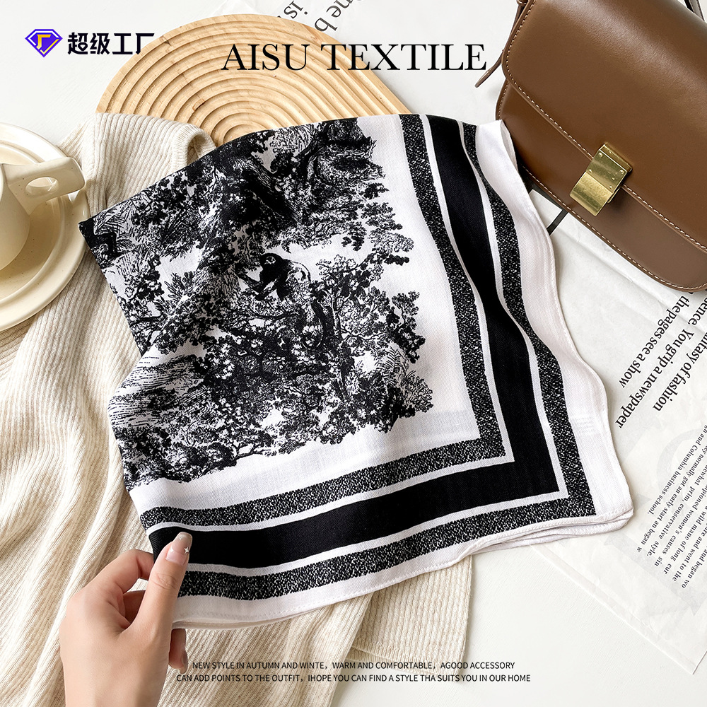 women's retro fashionable small scarf