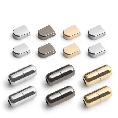 Children's free lazy rope men's and women's buckle fasteners buckle free shoelace capsule press buckle spring shoe buckle shoes