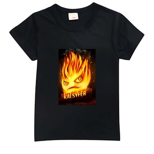 �羳��ͯ�ļ�ͯ�bС����������T��������Calcifer kids shirt 028