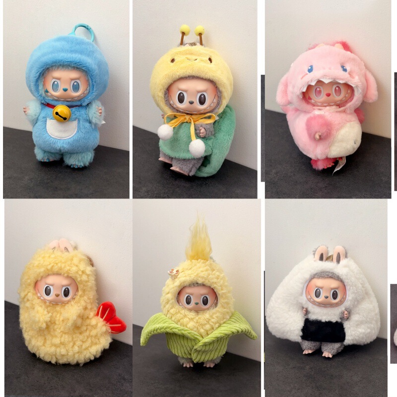 In-Stock Items Include Labubu Doll Clothes, Second-Generation Vinyl Clothes, Accessories, Bento Bags, and Doll Accessories