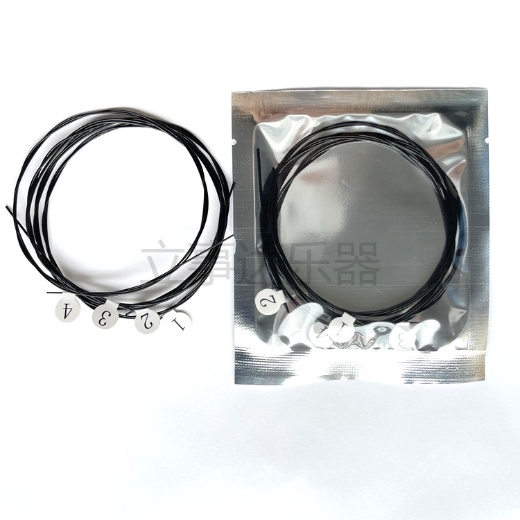 黑色铝箔袋包装弦+琴弦