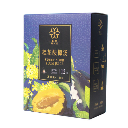 Old Beijing sour plum soup raw material package boxed triangular tea bag wholesale Osmanthus sour plum soup health tea on behalf of