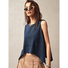 P 36562 Decorative Line Sleeves Top װ������ ŷ���羳