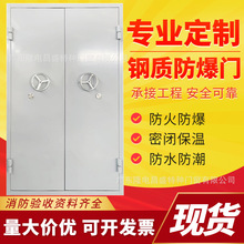 钢质泄爆抗爆门防空洞密闭门窗铁路洞室防爆门单开门泄爆门平开门