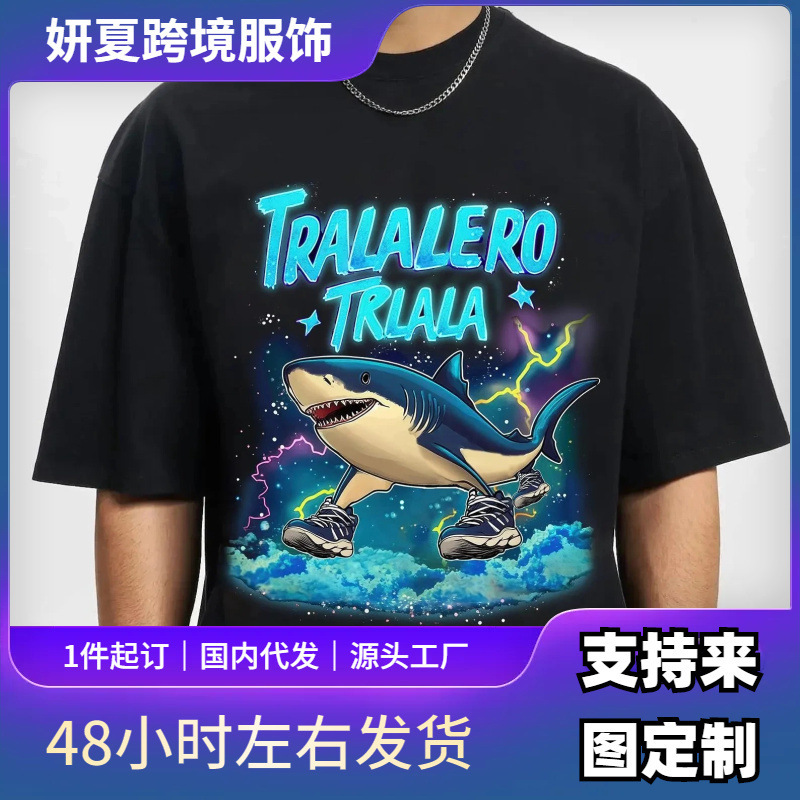 Men and Women Printed Bombardier Crocodile Aircraft Bomber T-Shirt Cotton T-Shirt Clothing T-Shirt Men's t