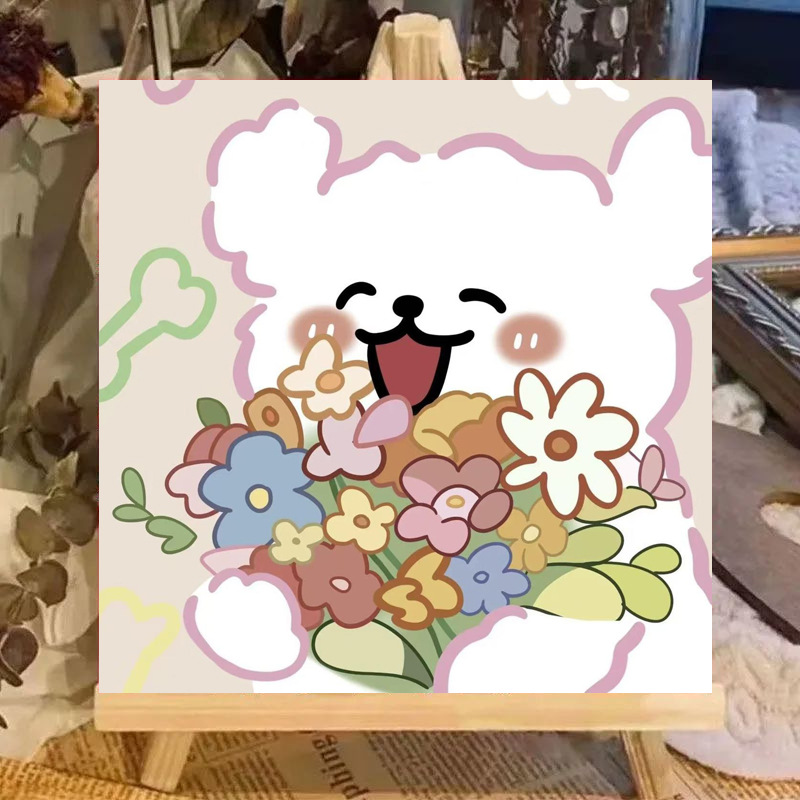 R101 / 20*20cm paint+brush+backing board