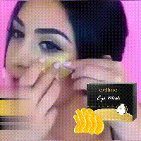 EELHOE Crystal Collagen Eye Mask Firming and Lifting Eye Mask Hydrates and Moisturizes the Skin Around the Eyes and Reduces Fine Lines_voghion.com